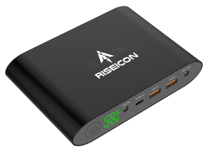 Riseicon R25QC 25,000mah Qualcomm Quick Charge 3.0 Smartphone Tablet and Laptop Powerbank