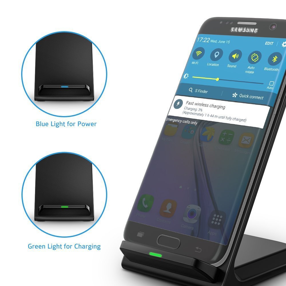 R740Qi - Fast Charging Wireless Qi Charger and desk stand for Fast Wireless Charging